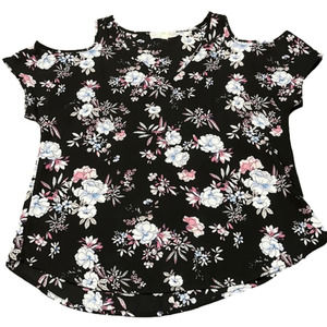 PINK republic cold shoulder blouse